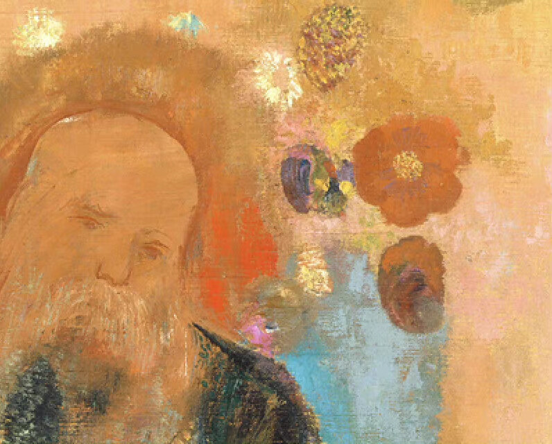 Odilon Redon（奥蒂诺·雷东）
1840－1916 法国象征主义画家
「在绘画中制造寓言，沉浸在自然的宁静里」
