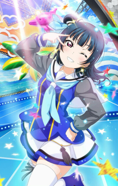 Aqours new HR cards “未来的我们早已知晓” 