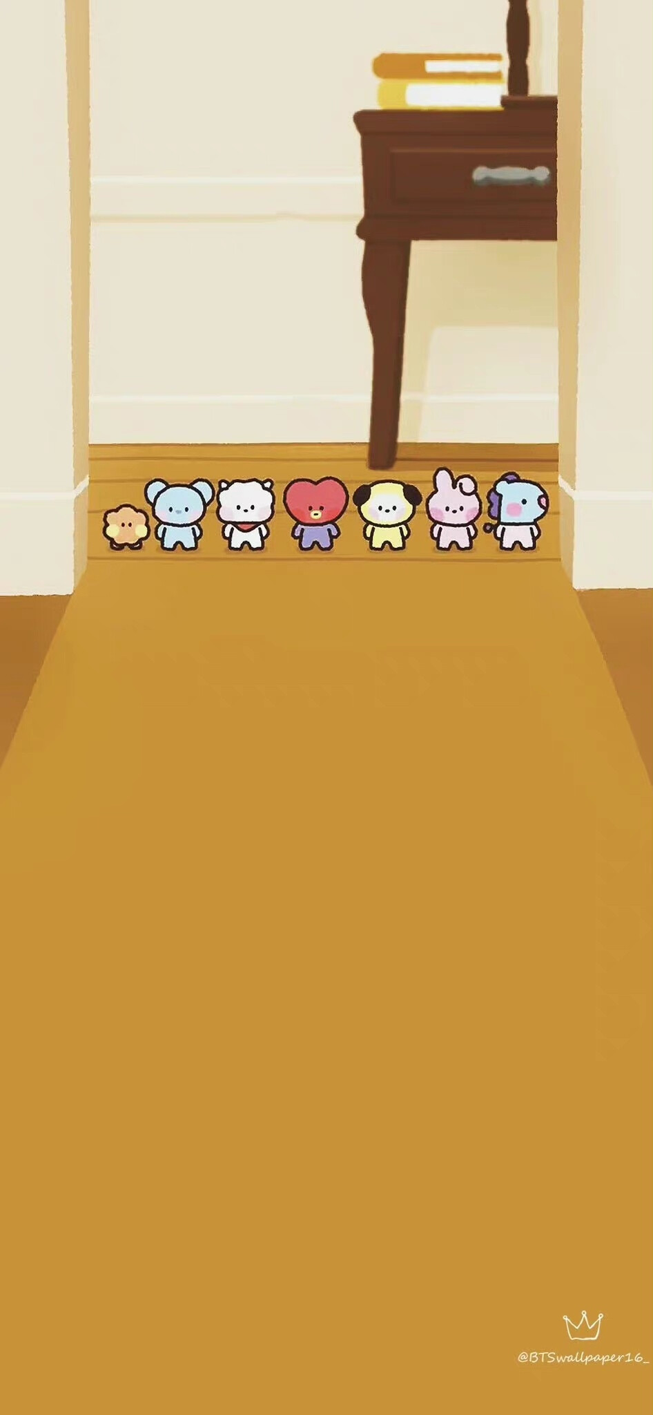 ✐.line friends-bt21