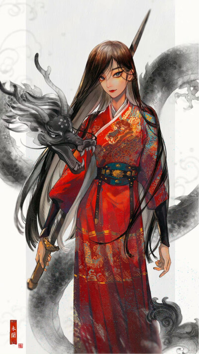 画师：清风澈 ​