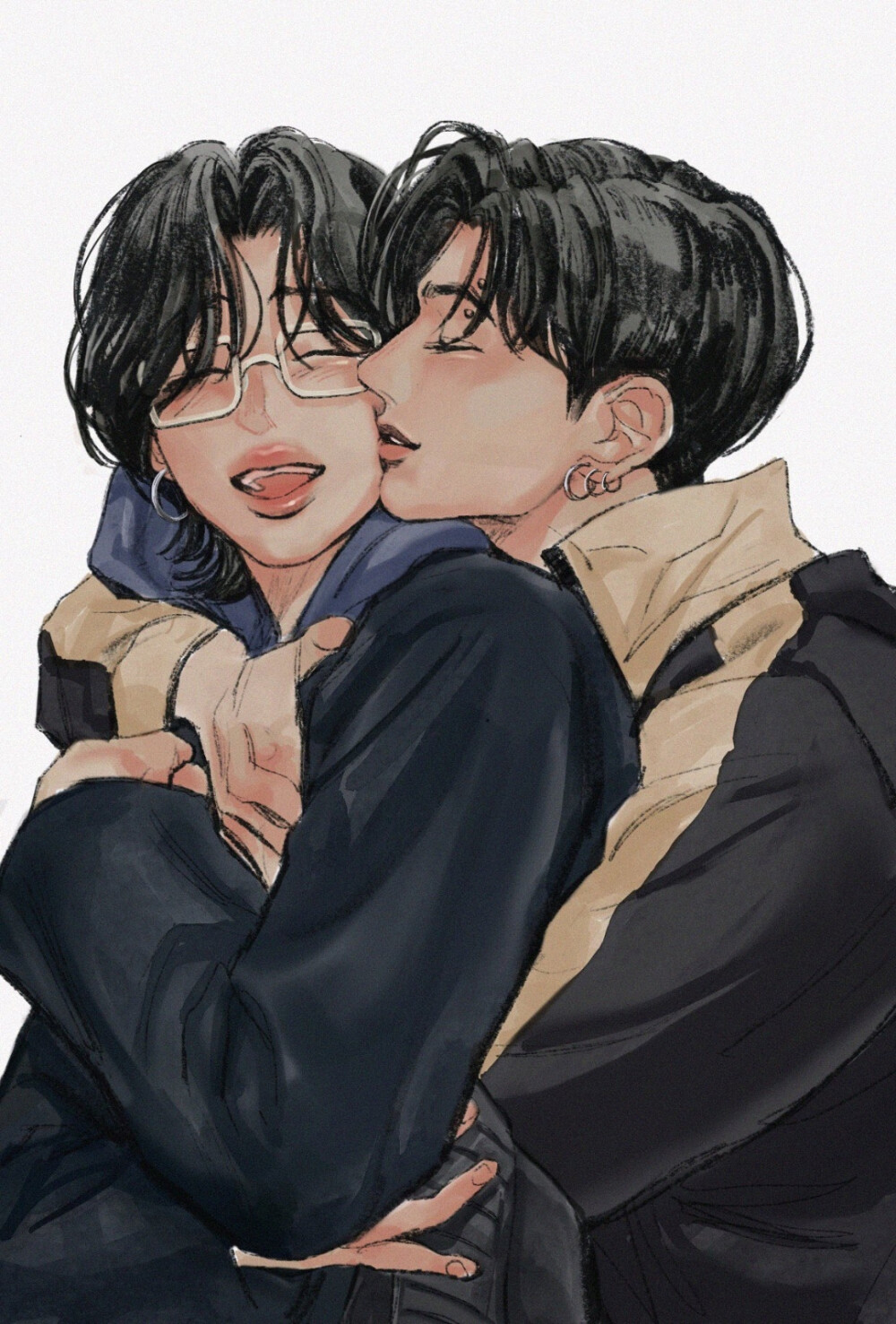 国旻cp手绘搜图不易留图请点赞专辑内所有图片均有才