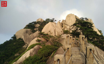 大美黄山 如此多娇
“岱宗夫如何？齐鲁青未了。造化钟神秀，阴阳割昏晓。汤胸生层云，决呲入归鸟?；岬绷杈ィ焕乐谏叫??！薄ザ鸥φ馐自廾蓝捞┥降那Ч啪涫锻馈吠梢允视糜谠廾朗澜缱匀挥胛幕? data-iid=