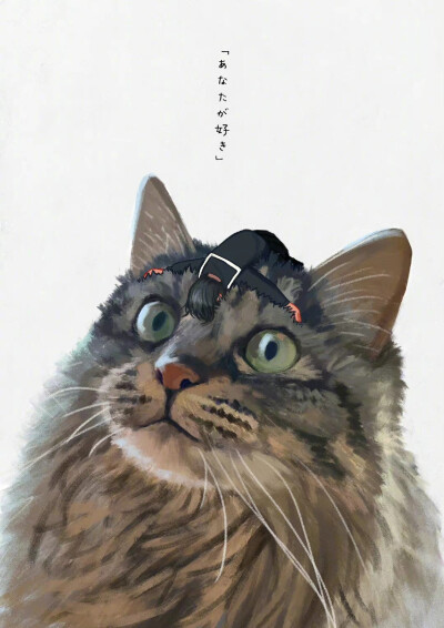 毛茸茸的动物插画
by 有栖