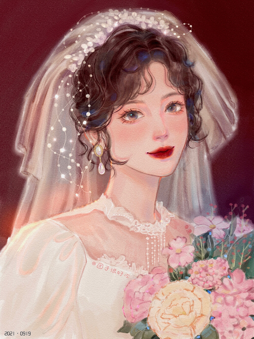 procreate少女插画
白雪公主/可爱萌娃/古风/婚纱/藏族/港风