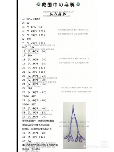 戴围巾的乌鸦