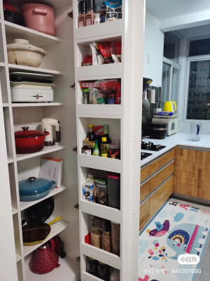 厨房可以做柜子，冰箱放外面