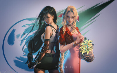 2019-9-2：Aerith & Tifa #最终幻想7重制版# ???