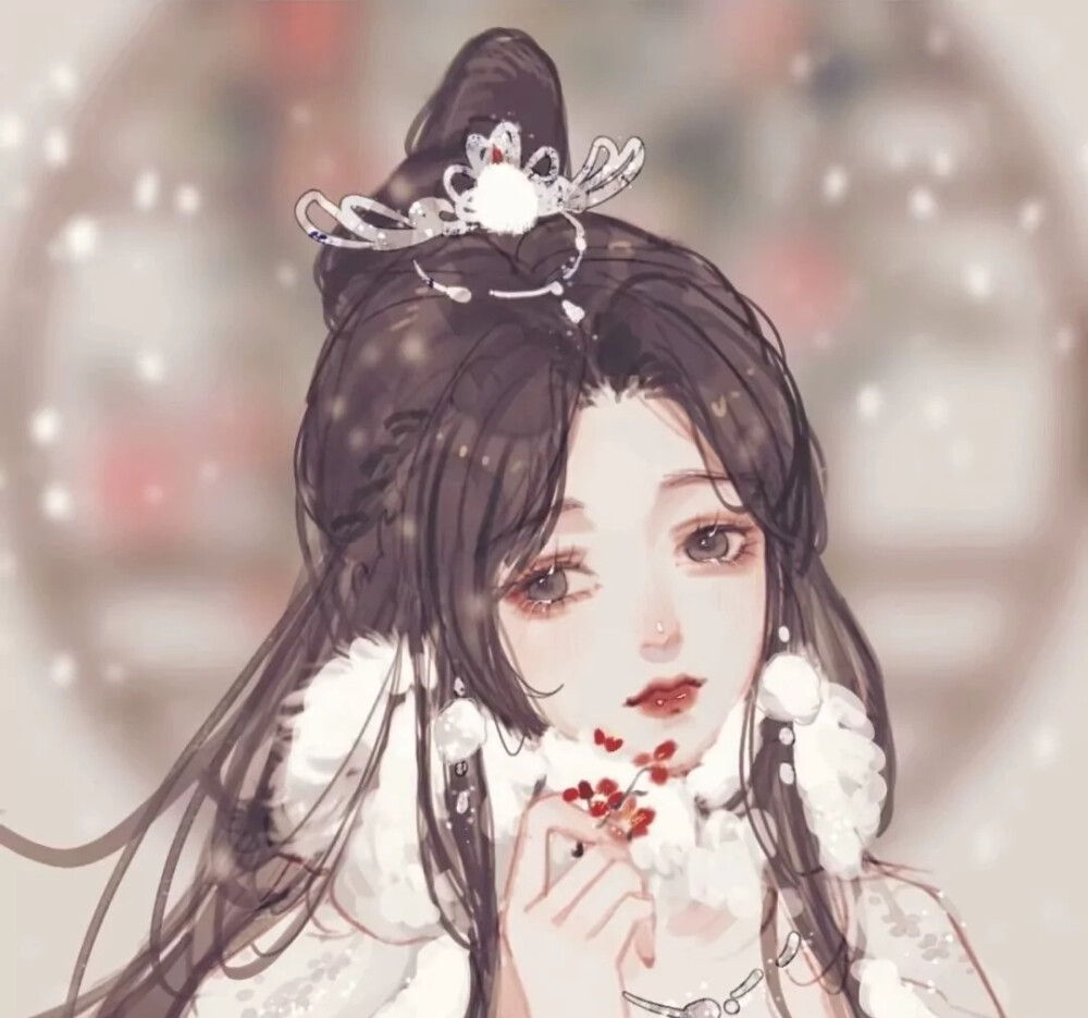 晓妆初过，沈檀轻注些儿个。向人微露丁香颗。
一曲清歌，暂引樱桃破。
罗袖裛残殷色可，杯深旋被香醪涴。
绣床斜凭娇无那。烂嚼红茸，笑向檀郎唾。