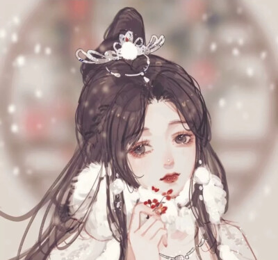 晓妆初过，沈檀轻注些儿个。向人微露丁香颗。
一曲清歌，暂引樱桃破。
罗袖裛残殷色可，杯深旋被香醪涴。
绣床斜凭娇无那。烂嚼红茸，笑向檀郎唾。