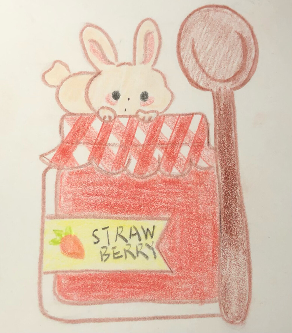 喜欢小动物，所以来摸鱼画画