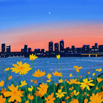 插画里的春意
ins:seo_illust_