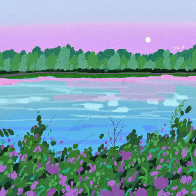 插画里的春意
ins:seo_illust_