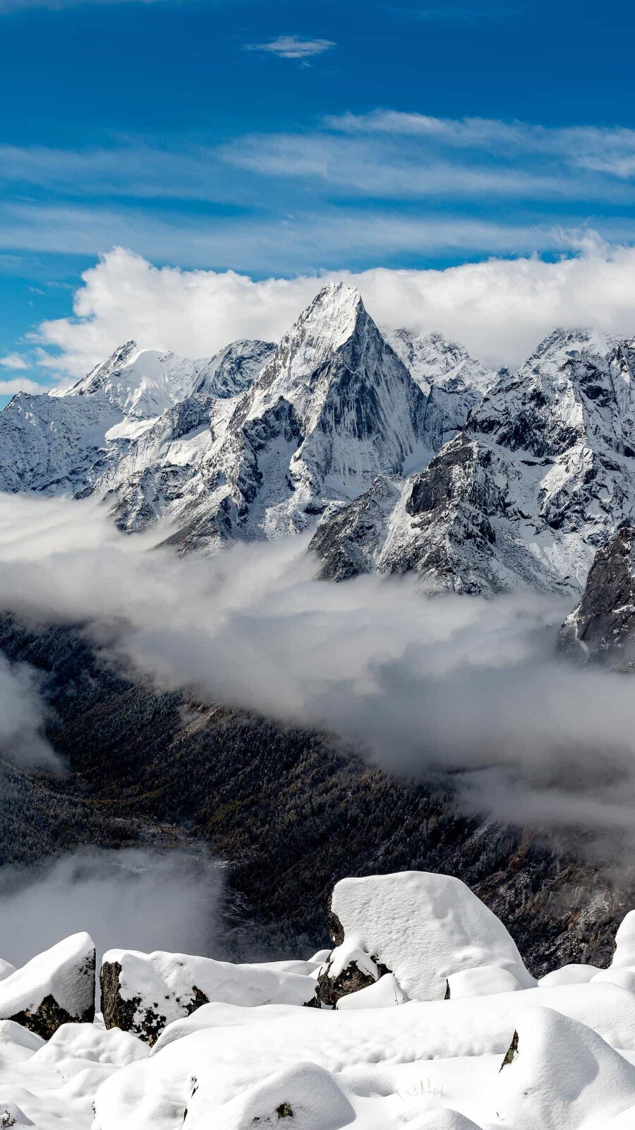 四川四姑娘山，©视觉中国