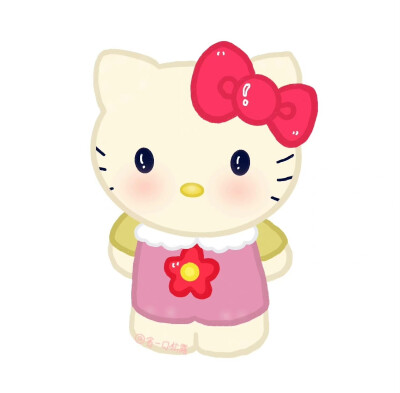 Hello Kitty 可爱全身照！