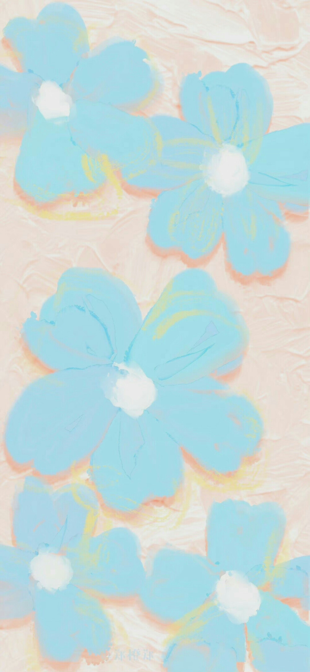 「春日花朵壁纸」
·画师：@郑橙郑 ​​​