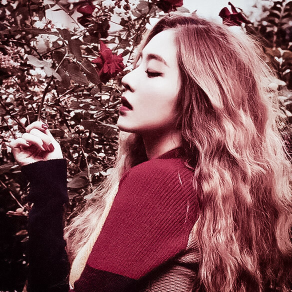 “鲜花配美人 美人配你”