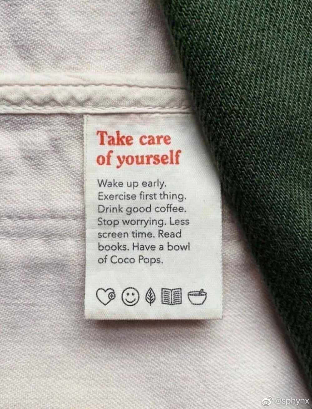 take care of yourself