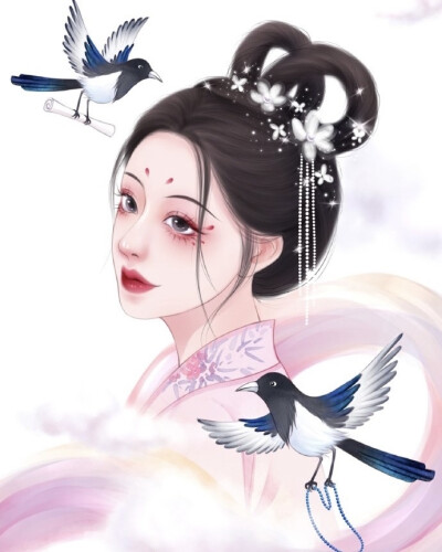 “玲珑骰子安红豆 入骨相思知不知”
女生头像｜优质女头｜古风头像
画师:【青尘手绘】