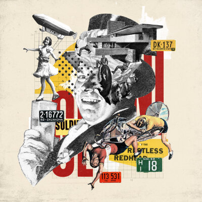 来自设计师 Ryota Kikuchi 照片与插画拼接作品