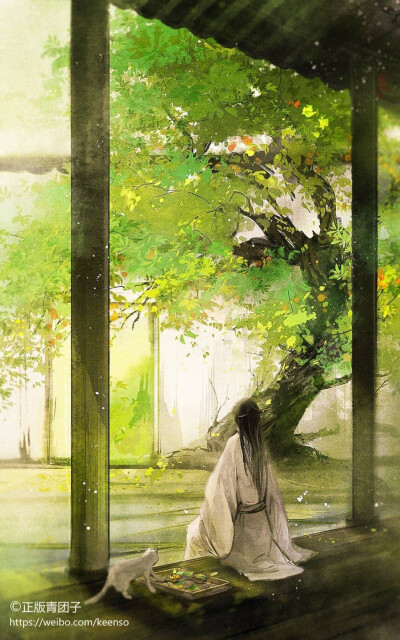 柳色像极春天，充满生生不息的希望
❀