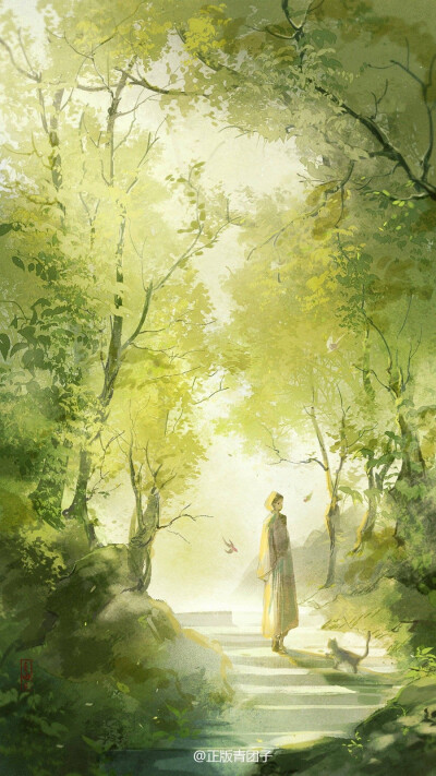 柳色像极春天，充满生生不息的希望
❀