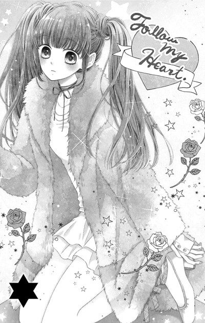 闪闪发光的狮子男孩、Lion boy、黑白、壁纸、漫画、美女