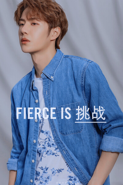 2019A&F宣传图 ❦FIERCE IS 王一博❦ cr:logo