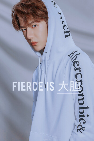 2019A&F宣传图 ❦FIERCE IS 王一博❦ cr:logo