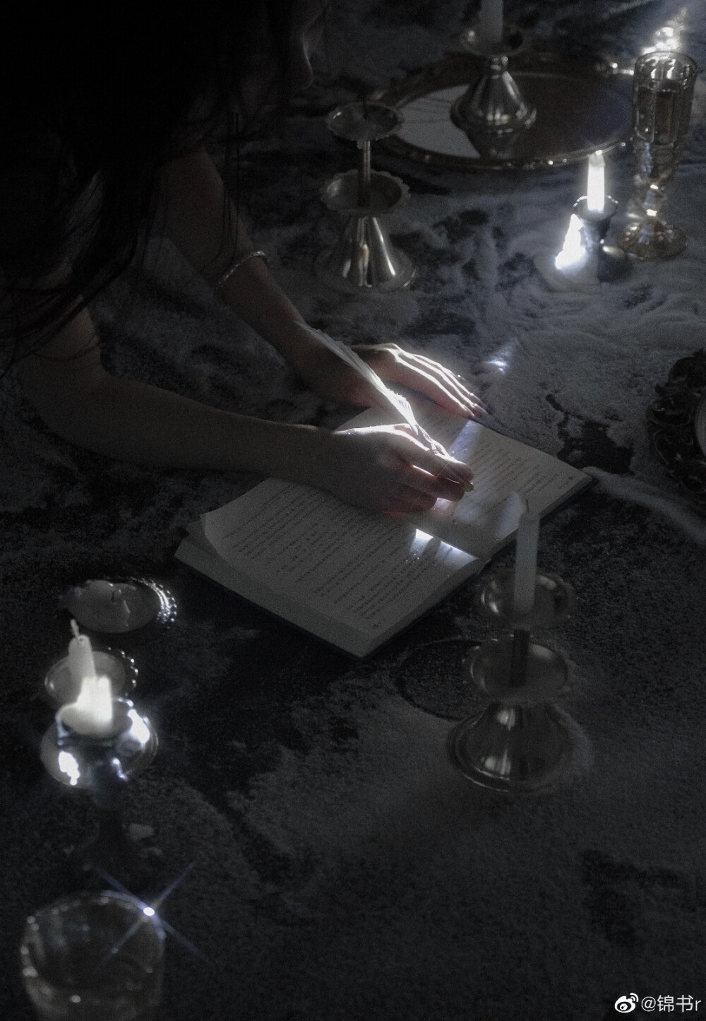 来魔法世界看一场雪吧～
cr.锦书r