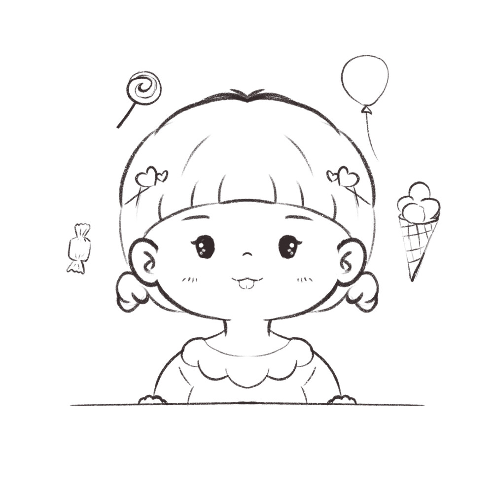 可爱女生 头像