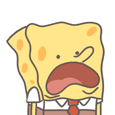 来指路啦！Wb：橙子茫茫
海绵宝宝头像!