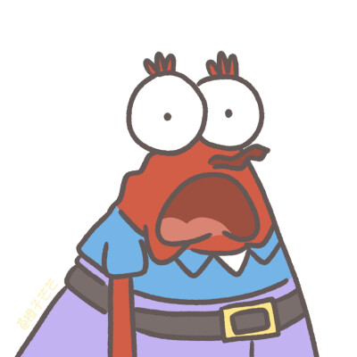 来指路啦！Wb：橙子茫茫
海绵宝宝头像!