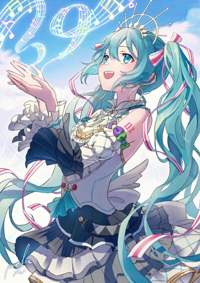 3月9日是“初音未来”之日 由mele绘制的官方纪念图公开！