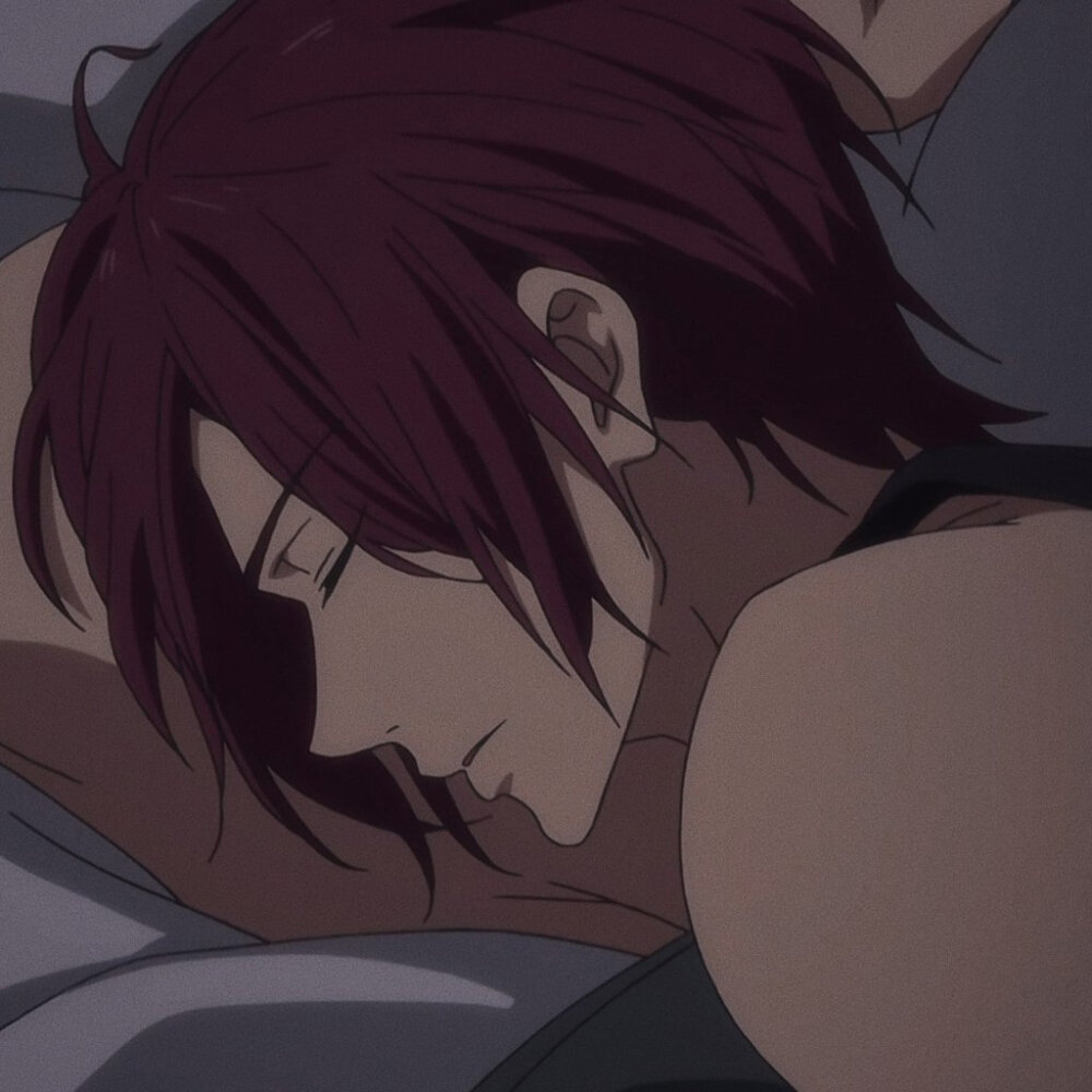 头像##动漫男头# " 我会让你见到从未见过的景色 " __松冈