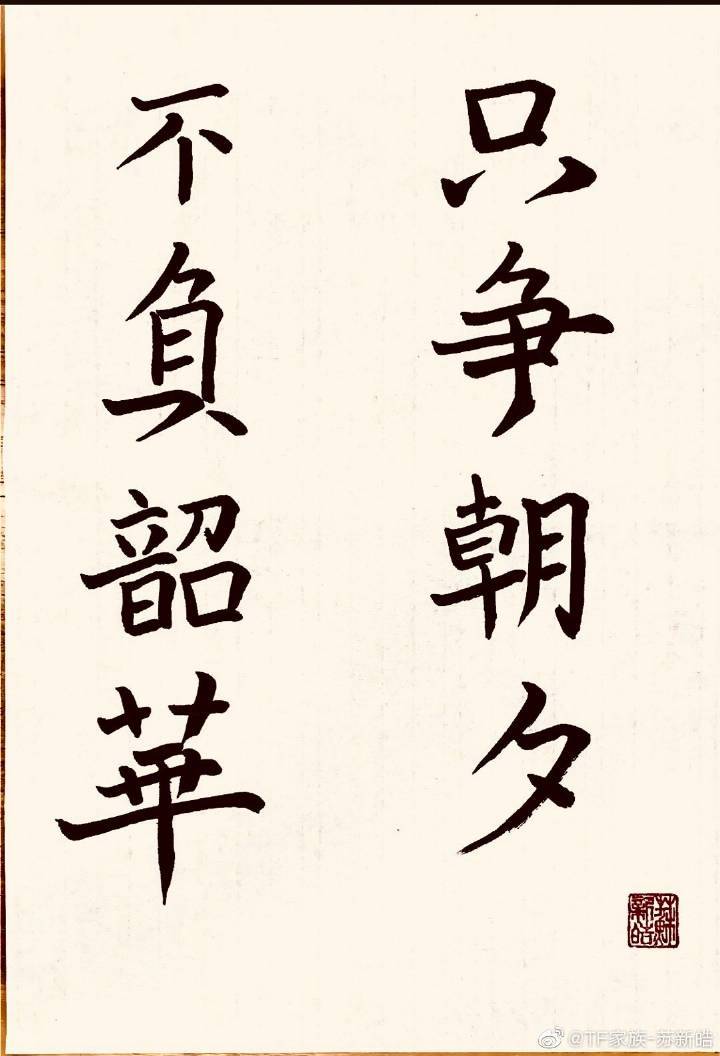 苏新皓的字