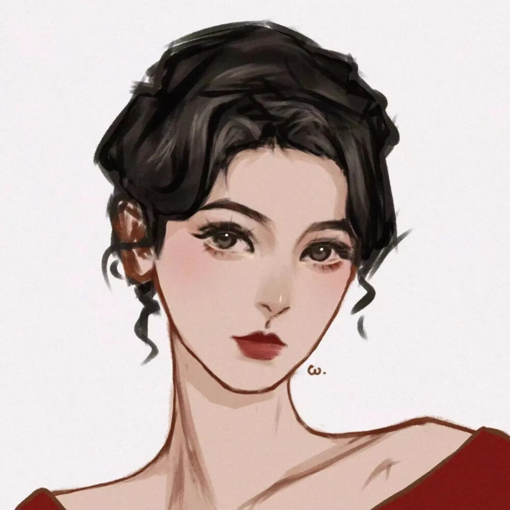 手绘头像｜女头~
画师：莺歌燕舞几十休