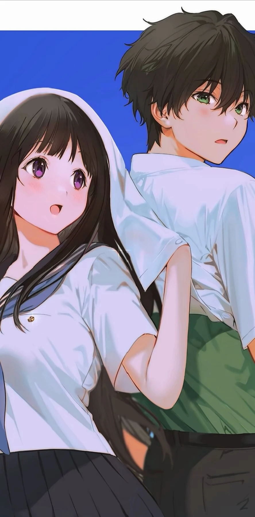 动漫 情侣 校园 - 高清图片,堆糖,美图壁纸兴趣社区