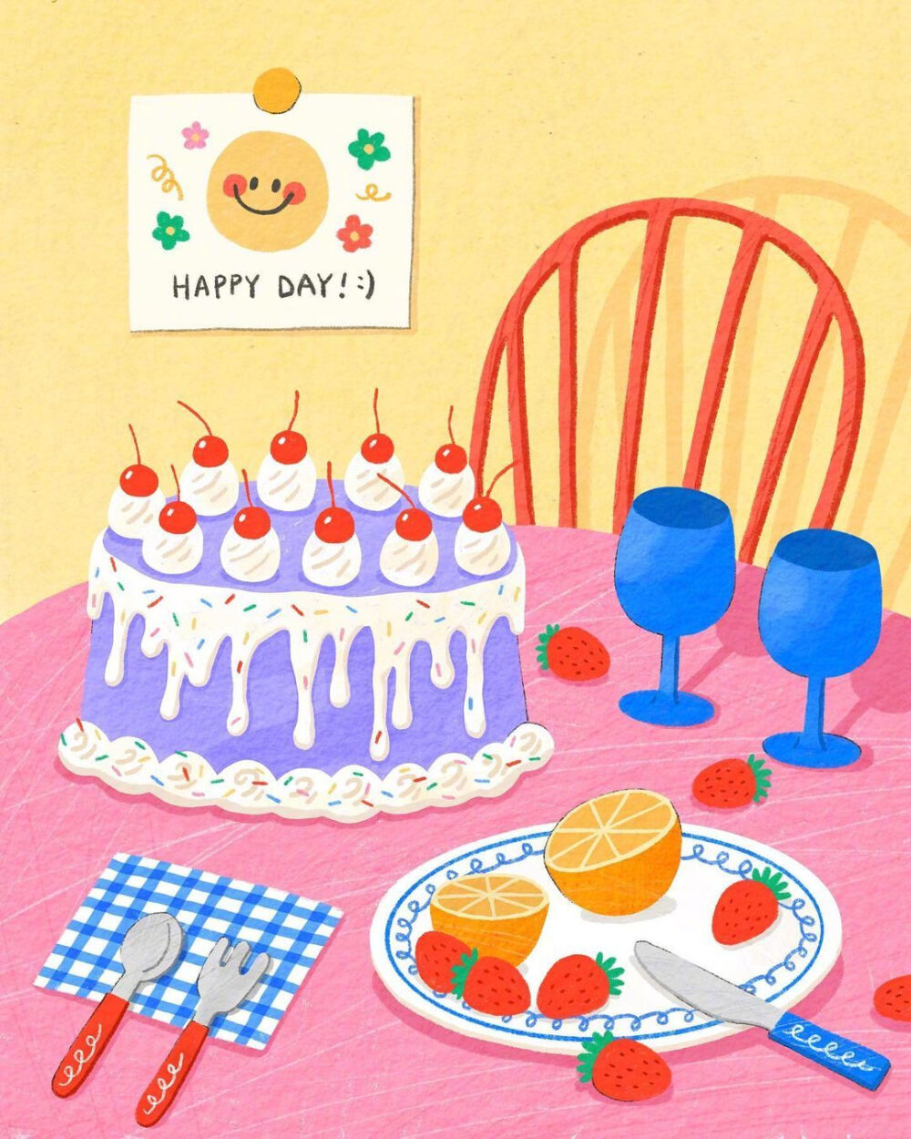 Sweet Day
ins:bubbie_illust