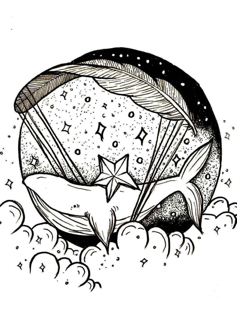 黑白画
