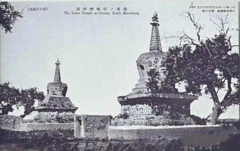 吉 洮南 梵通寺双塔