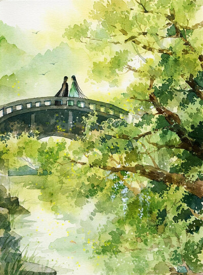 蜀僧抱绿绮，西下峨眉峰。为我一挥手，如听万壑松”