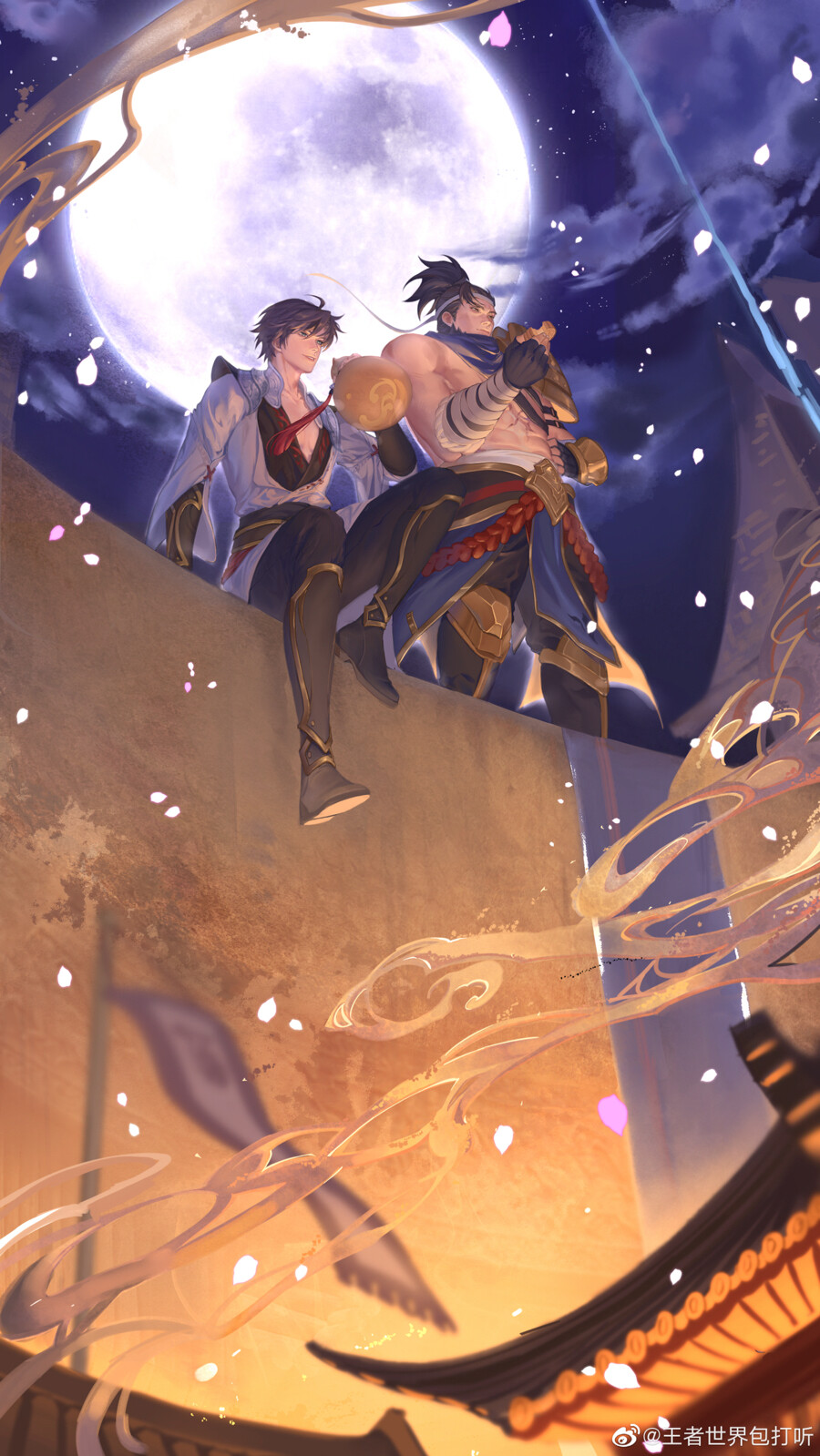 王者荣耀李白苏烈长城长安