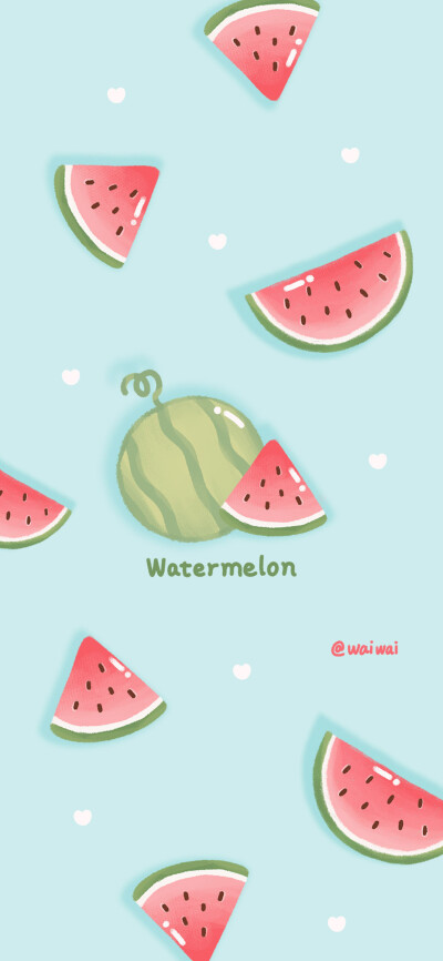 水果系列壁纸♥
你比夏日里的微风更让人心动