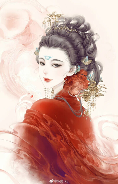 〔古风美人〕画师：小夏