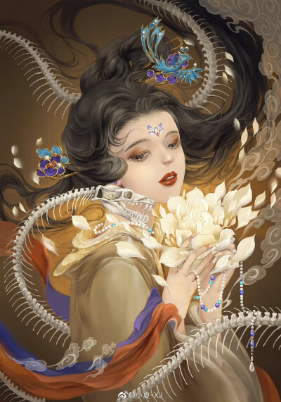 〔古风美人〕画师：小夏