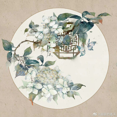 〔莳花集〕绘师：画画的青禾