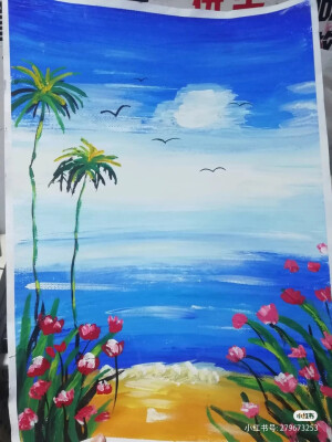 儿童水粉画