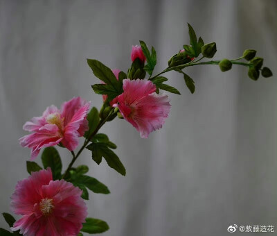 手工烫花，布花造花这半年的成果展示