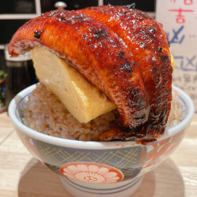 日本 大阪 梅田 そびえる鰻玉丼 うなぎ たまご 鳗鱼饭 玉子烧