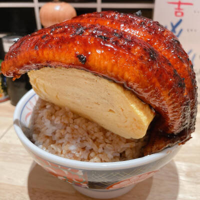 日本 大阪 梅田 そびえる鰻玉丼 うなぎ たまご 鳗鱼饭 玉子烧